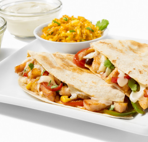 Quesadillas au poulet Olymel